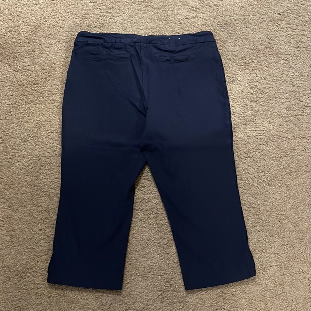 Hilary Bradley Navy Pants XL - Picture 2 of 5
